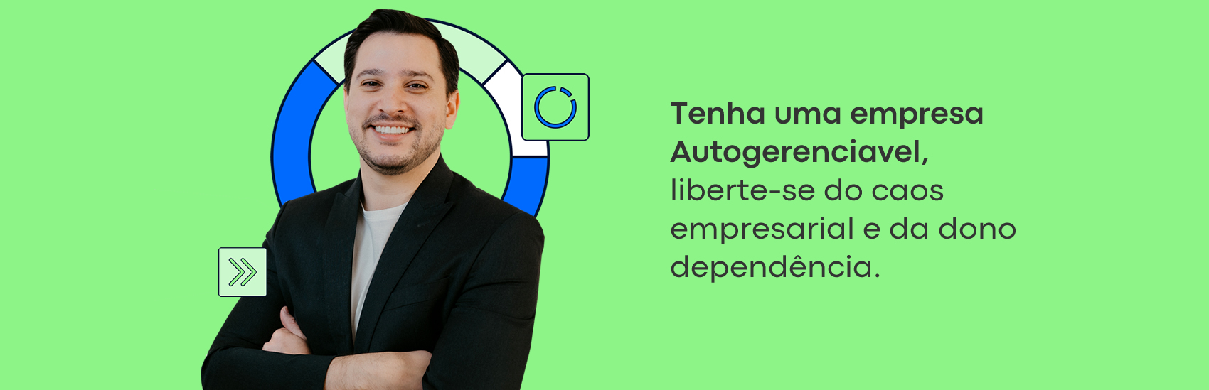 Banner da pagina soluções: Treinamentos